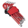 Sealey AK71640 Premier Long Ball-End Hex Key Set 11pc
