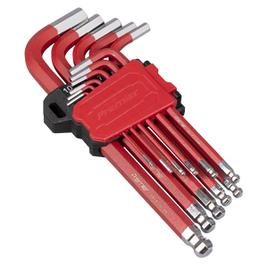 Sealey AK71640 Premier Long Ball-End Hex Key Set 11pc