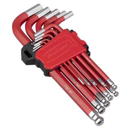 Sealey AK71640 Premier Long Ball-End Hex Key Set 11pc