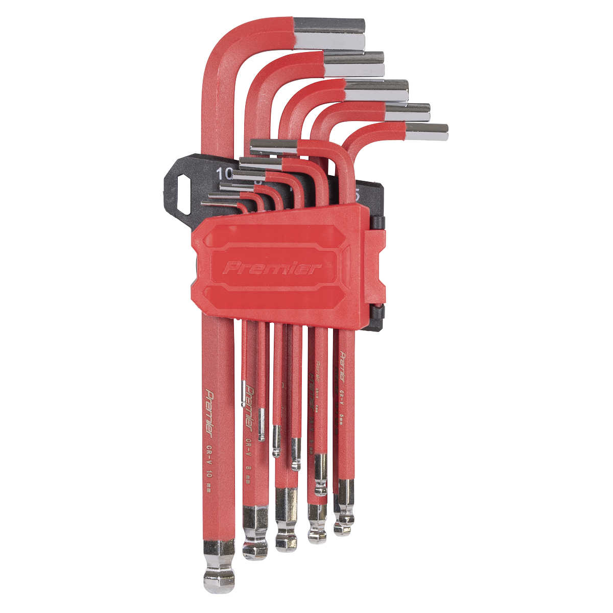 Sealey AK71640 Premier Long Ball-End Hex Key Set 11pc - additional view 3