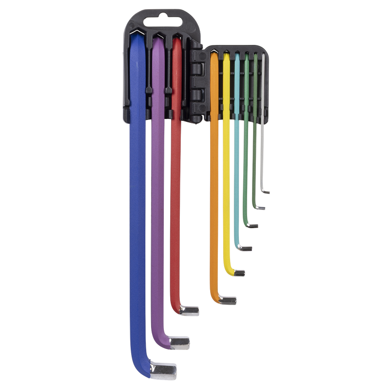 Sealey AK71740 Premier Extra-Long Stubby Element Hex Key Set 9pc - additional view 9