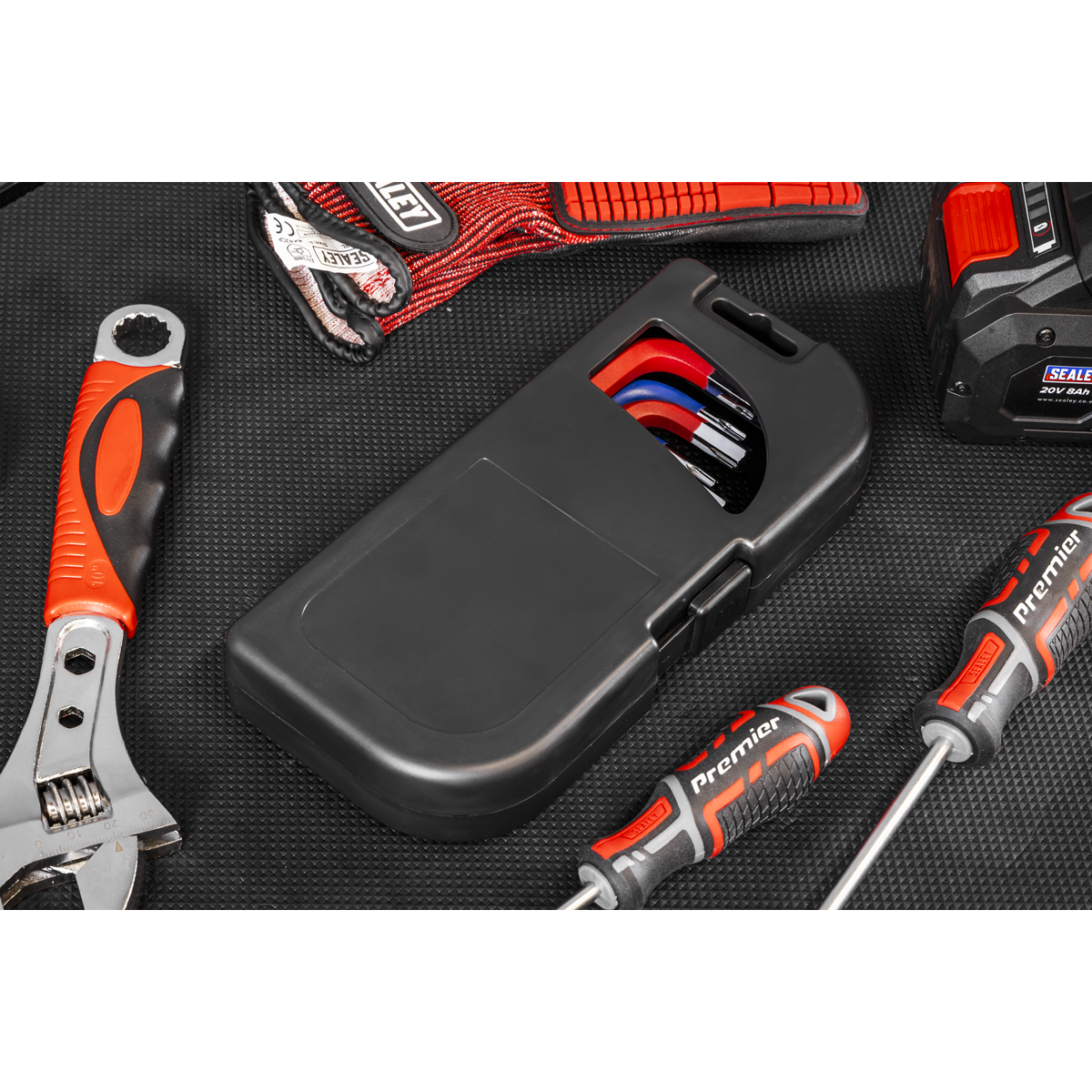 Sealey AK7176 Long Anti-Slip TRX-Star* & Ball-End Hex Key Set 18pc - additional view 9