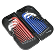 Sealey AK7176 Long Anti-Slip TRX-Star* & Ball-End Hex Key Set 18pc
