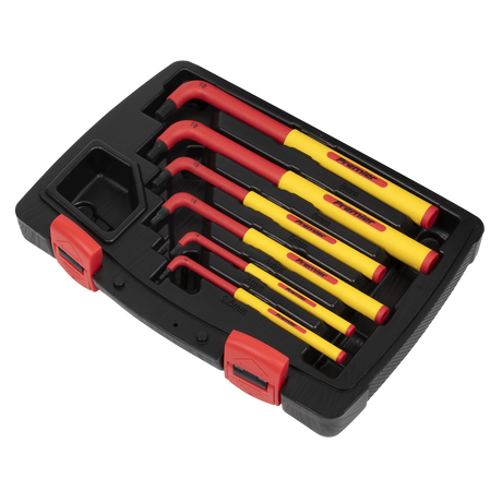 Sealey AK7177 Premier Extra-Long Hex Key Set 6pc - VDE Approved - additional view 2