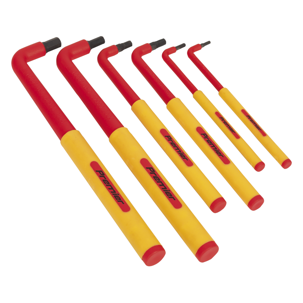 Sealey AK7177 Premier Extra-Long Hex Key Set 6pc - VDE Approved - additional view 3