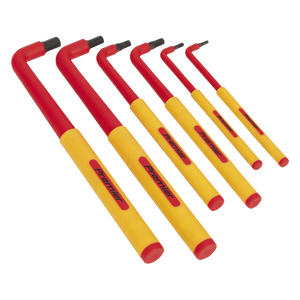 Sealey AK7177 Premier Extra-Long Hex Key Set 6pc - VDE Approved - additional view 3