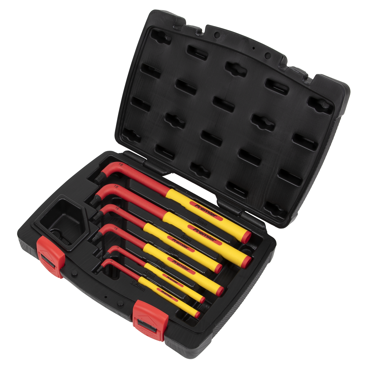 Sealey AK7177 Premier Extra-Long Hex Key Set 6pc - VDE Approved - additional view 4