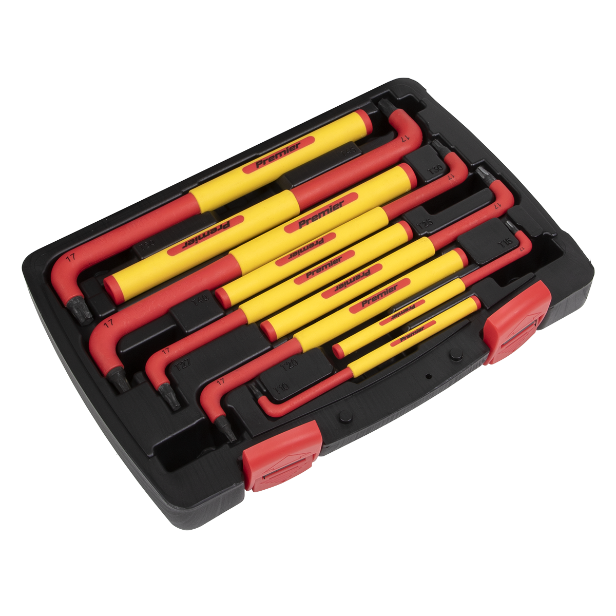 Sealey AK7178 Premier Extra-Long TRX-Star* Key Set 9pc - VDE Approved - additional view 7