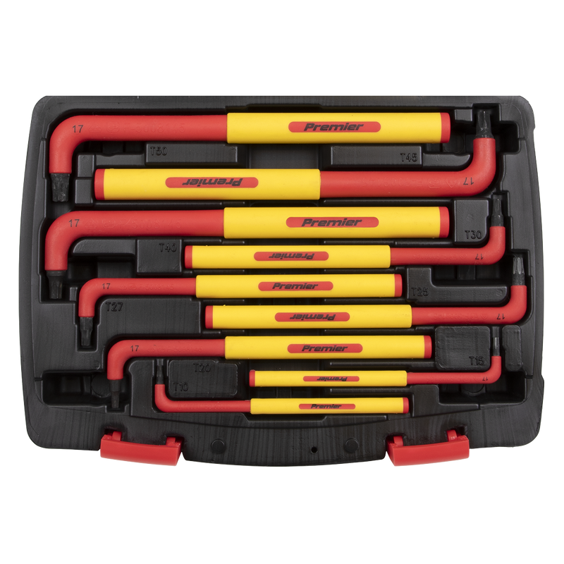 Sealey AK7178 Premier Extra-Long TRX-Star* Key Set 9pc - VDE Approved - additional view 4