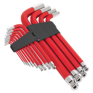 Sealey AK7187 Premier Jumbo Anti-Slip Ball-End Hex Key Set 13pc - additional view 9