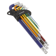 Sealey AK7191B Premier Extra-Long Ball-End Hex Key Set 9pc