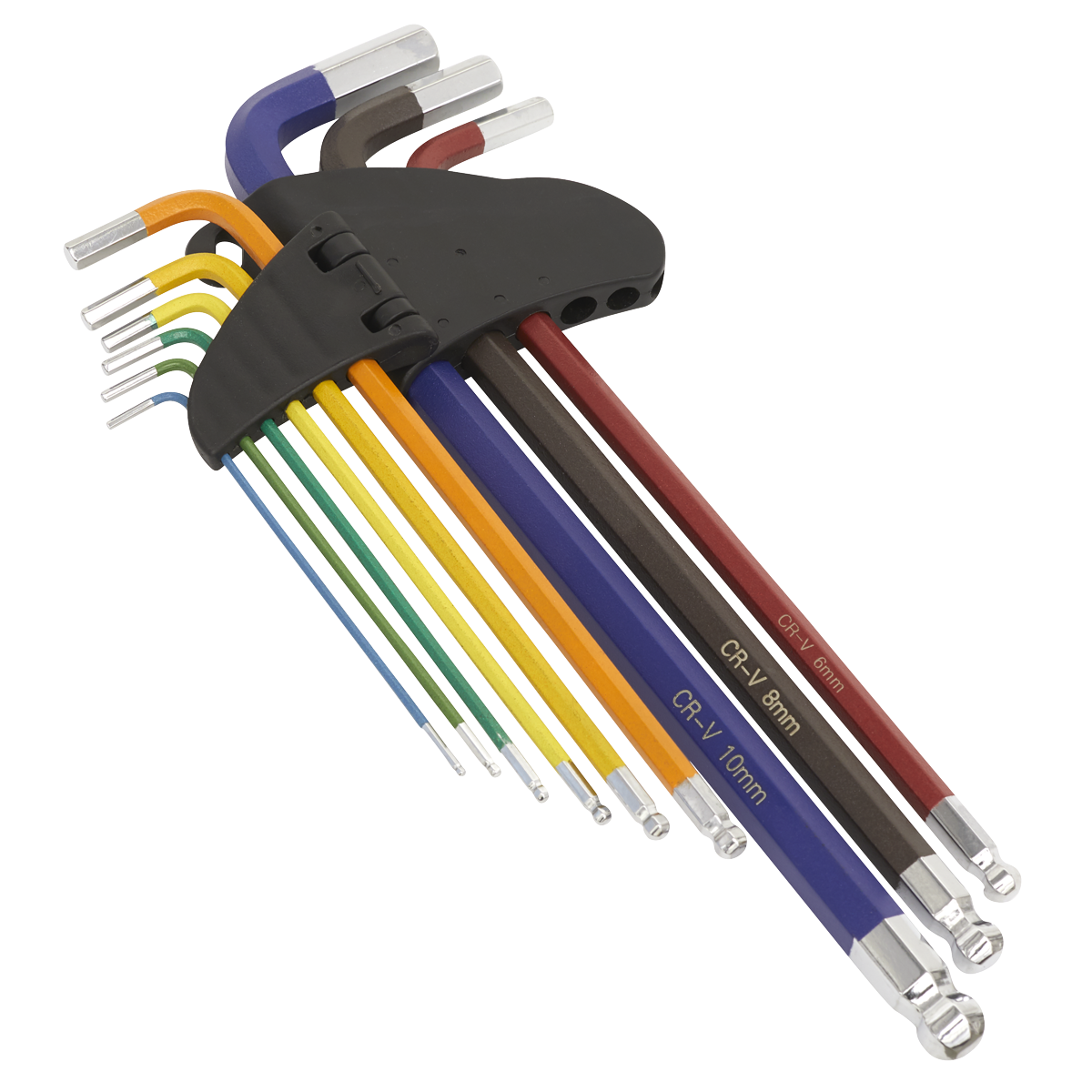 Sealey AK7191B Premier Extra-Long Ball-End Hex Key Set 9pc - additional view 2