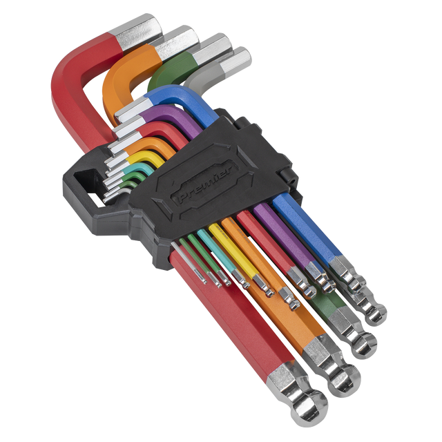Sealey AK7192 Premier Jumbo Ball-End Hex Key Set 13pc