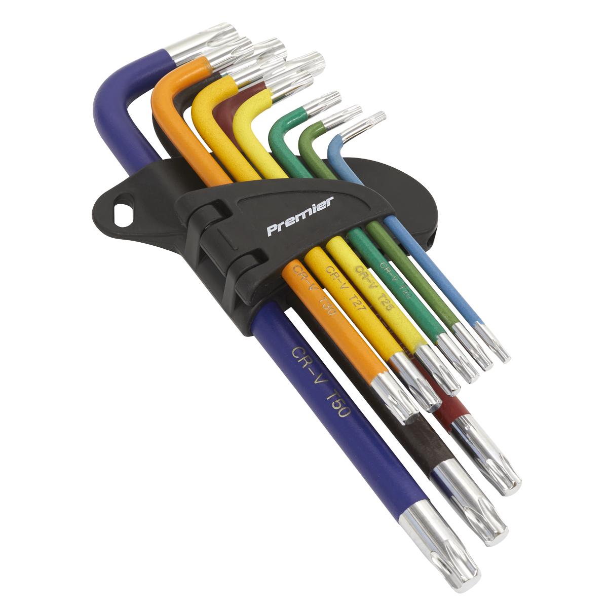 Sealey AK7193B Premier Long TRX-Star* Key Set 9pc