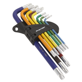Sealey AK7193B Premier Long TRX-Star* Key Set 9pc