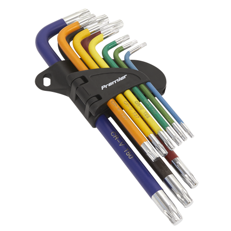 Sealey AK7193B Premier Long TRX-Star* Key Set 9pc