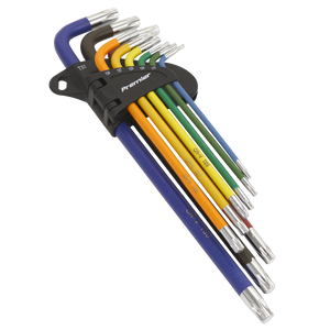 Sealey AK7194 Premier Extra-Long TRX-Star* Key Set 9pc
