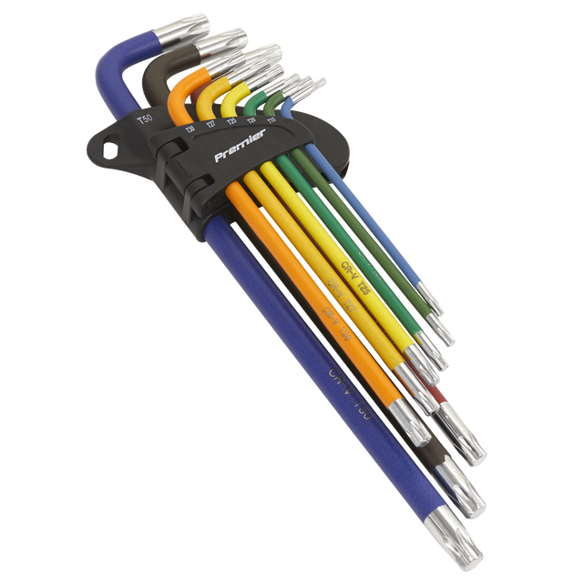 Sealey AK7194 Premier Extra-Long TRX-Star* Key Set 9pc