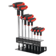 Sealey AK7195 Premier T-Handle Ball-End Hex Key Set 8pc