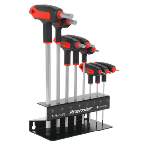 Sealey AK7195 Premier T-Handle Ball-End Hex Key Set 8pc - additional view 2