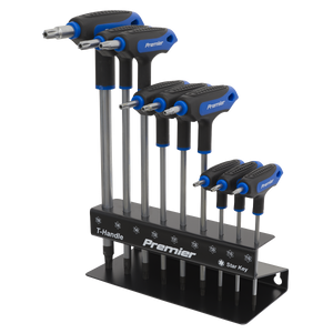 Sealey AK7196 Premier T-Handle TRX-Star* Key Set 9pc