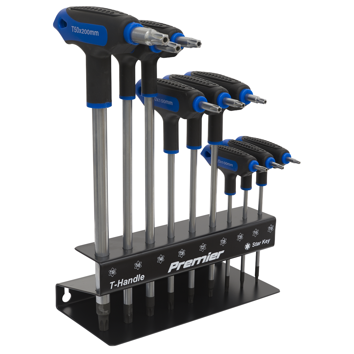 Sealey AK7196 Premier T-Handle TRX-Star* Key Set 9pc - additional view 2