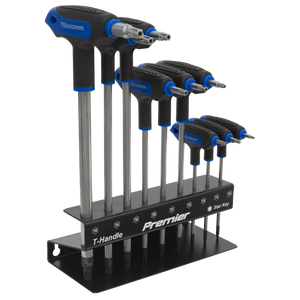 Sealey AK7196 Premier T-Handle TRX-Star* Key Set 9pc - additional view 2