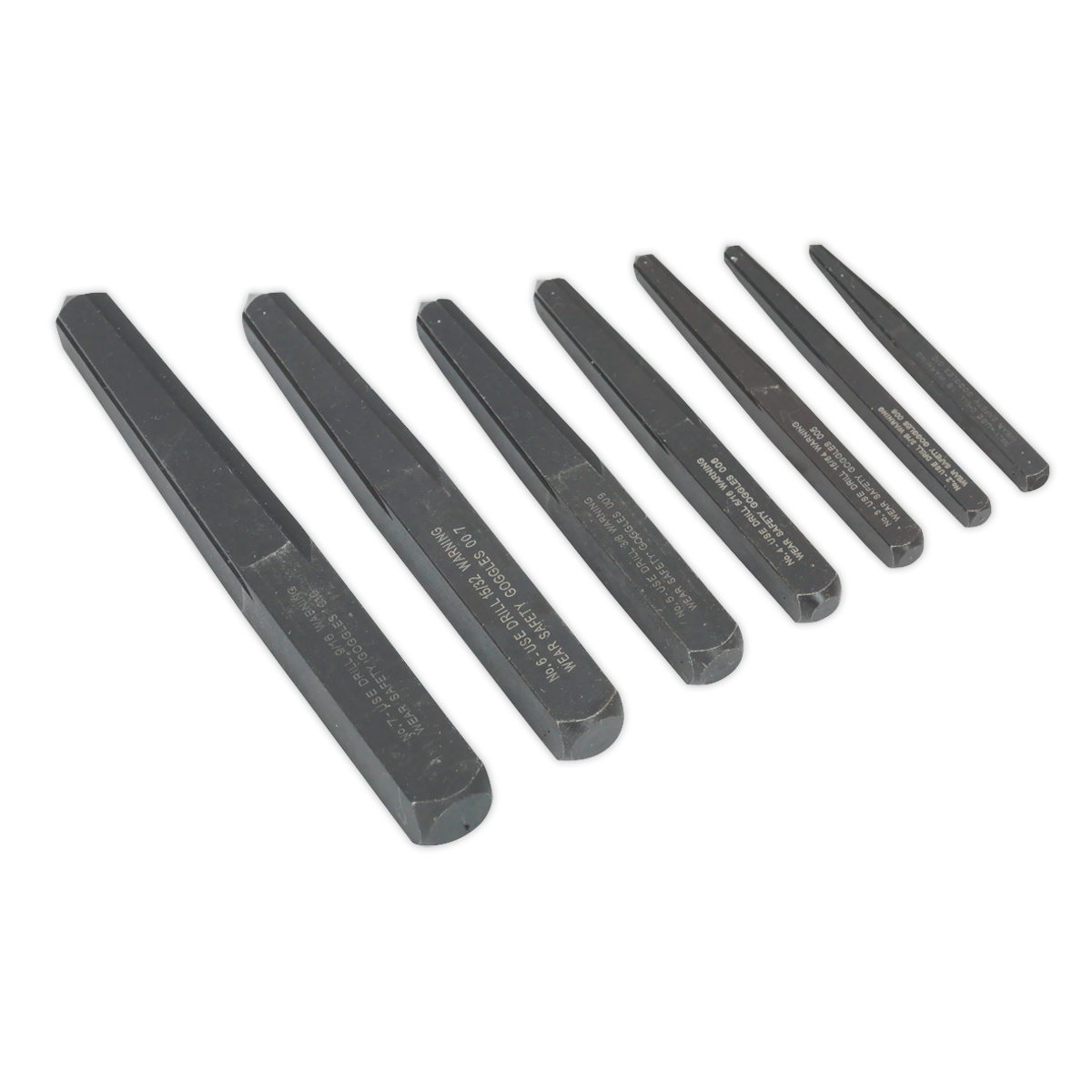 Sealey AK720 Square Type Screw Extractor Set 7pc - additional view 2