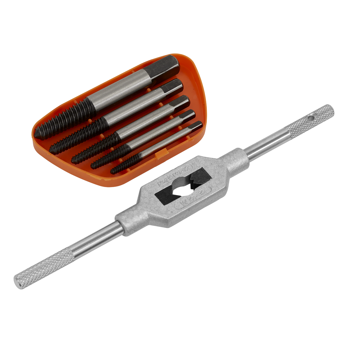 Sealey AK721 Helix Type Screw Extractor Set with Wrench 6pc - additional view 4