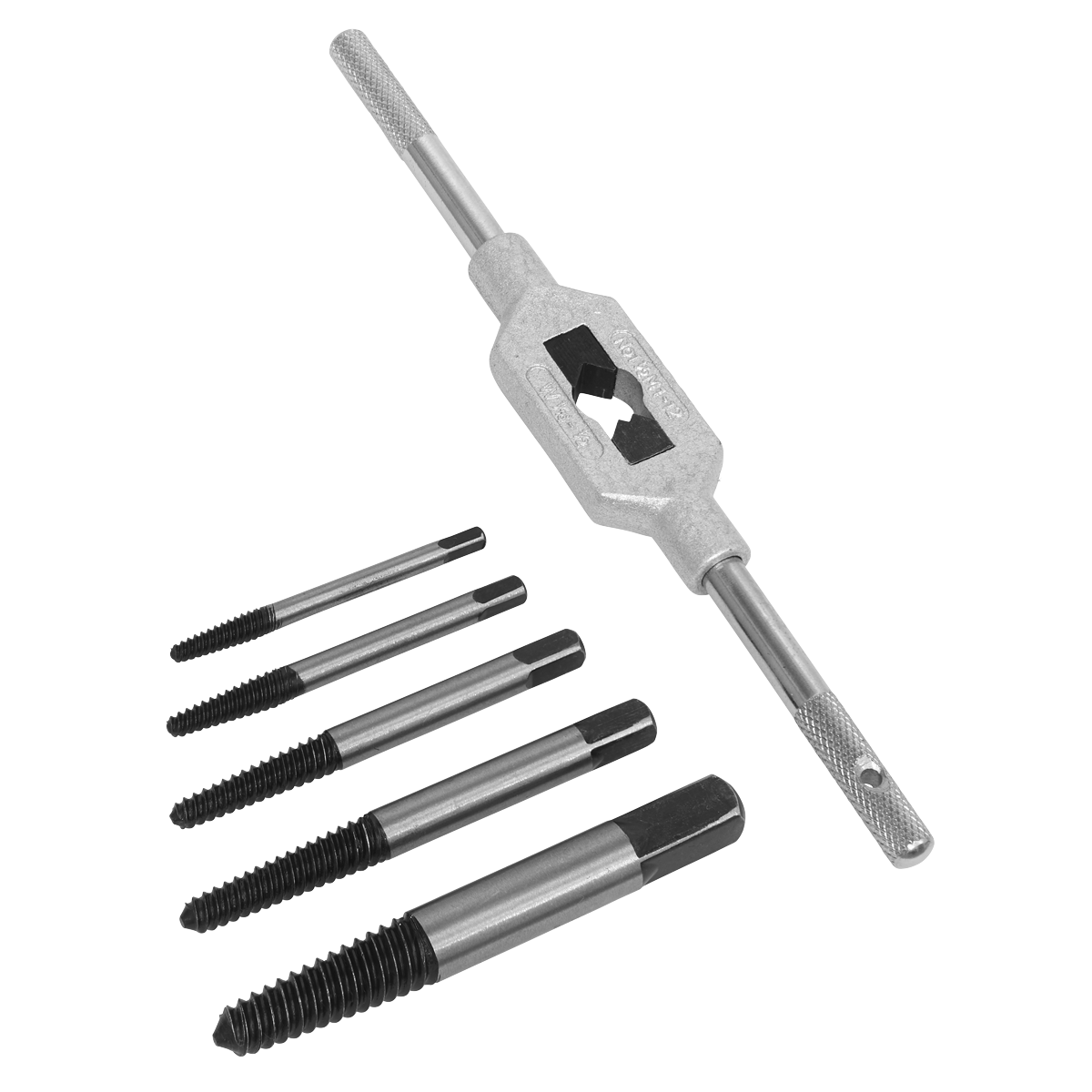 Sealey AK721 Helix Type Screw Extractor Set with Wrench 6pc - additional view 2