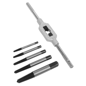 Sealey AK721 Helix Type Screw Extractor Set with Wrench 6pc - additional view 2