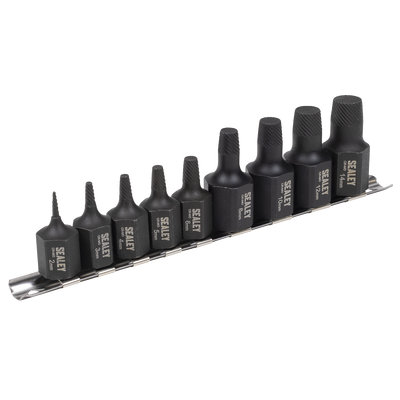 Sealey AK7222 Stud Extractor Set 9pc
