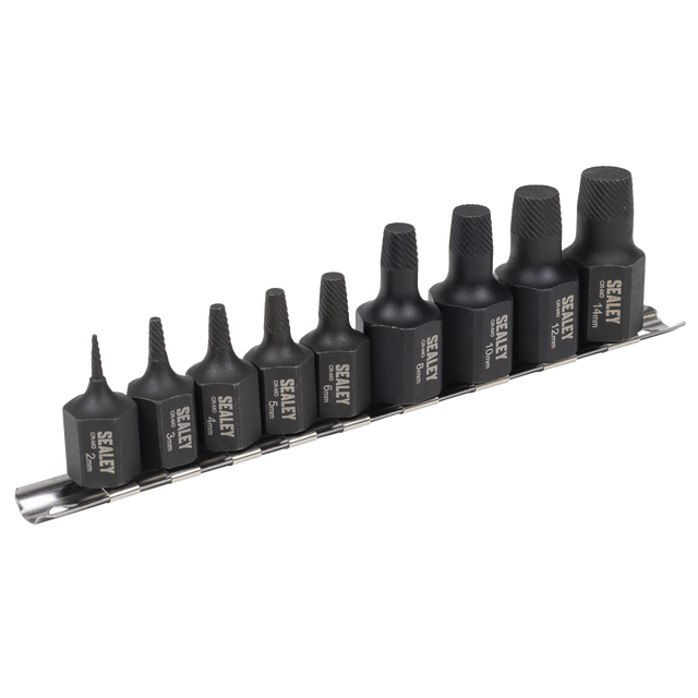 Sealey AK7222 Stud Extractor Set 9pc