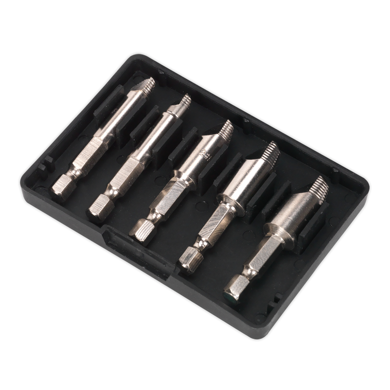 Sealey AK7228 HSS Screw Extractor Set 5pc - additional view 5