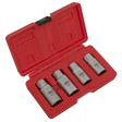 Sealey AK723 Metric Stud Extractor Set 1/2"Sq Drive 4pc
