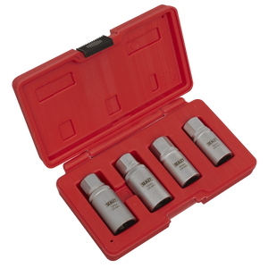 Sealey AK723 Metric Stud Extractor Set 1/2"Sq Drive 4pc