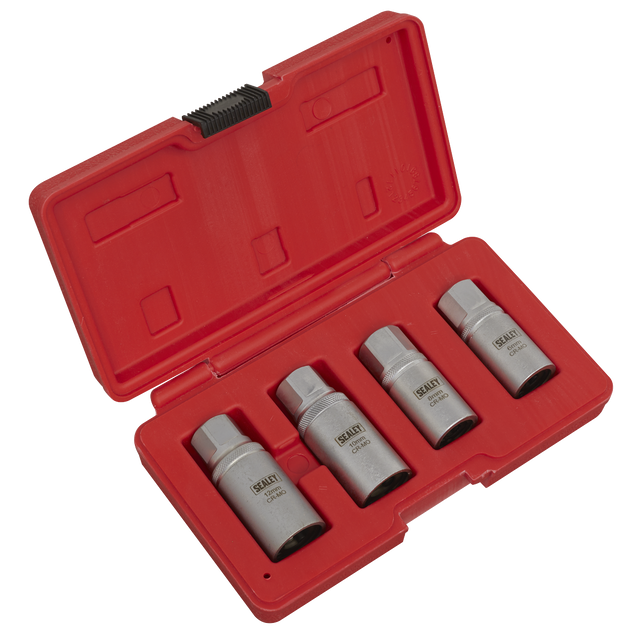 Sealey AK723 Metric Stud Extractor Set 1/2"Sq Drive 4pc
