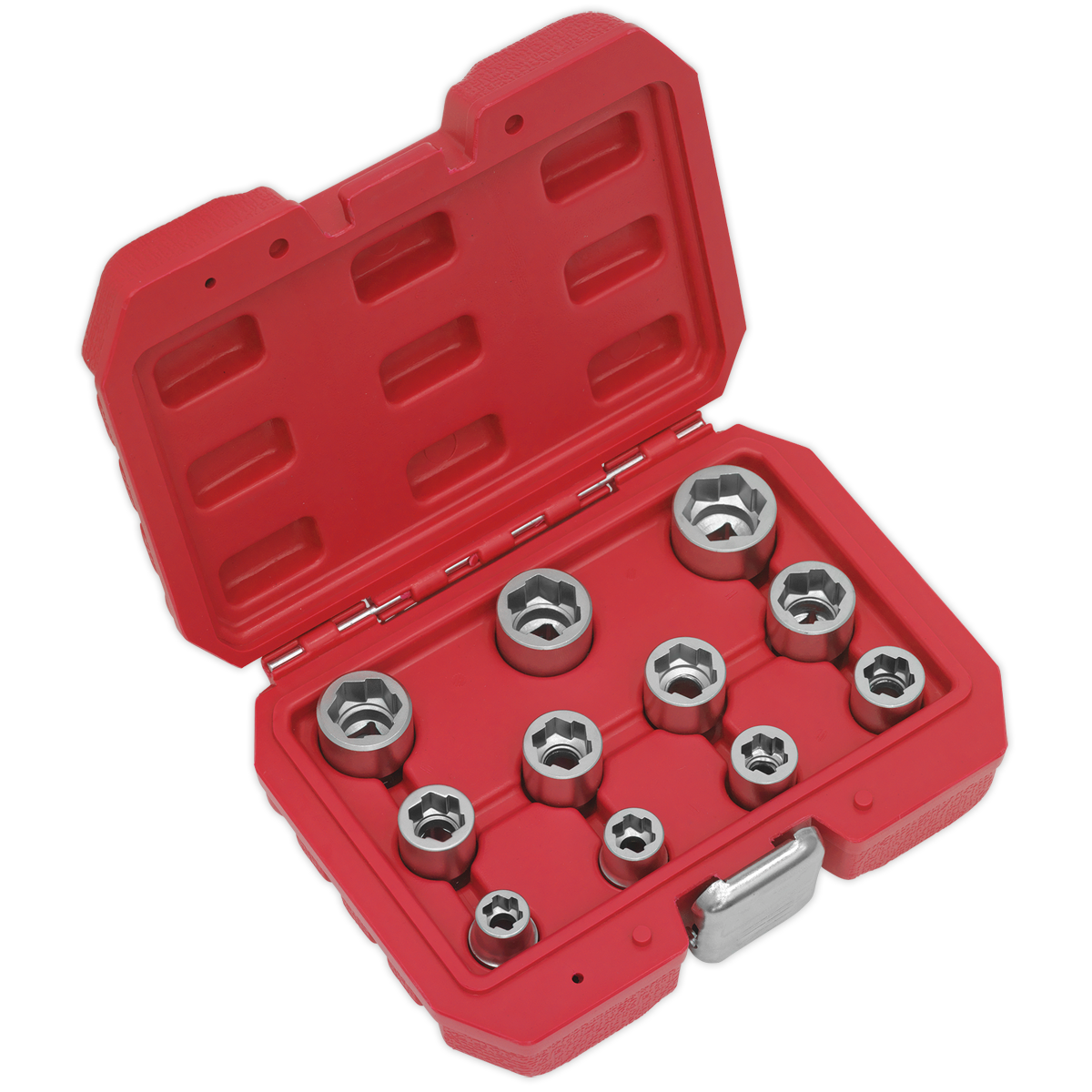 Sealey AK7281 Premier Bolt Extractor Socket Set 3/8"Sq Drive 11pc