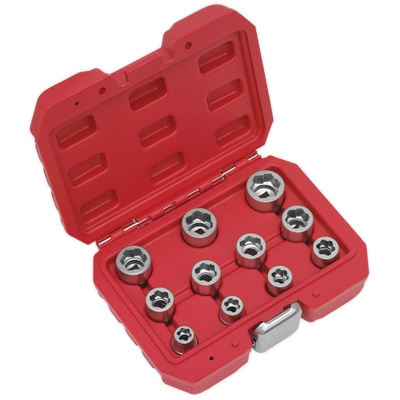 Sealey AK7281 Premier Bolt Extractor Socket Set 3/8"Sq Drive 11pc