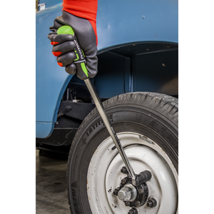 Sealey AK7306HV Premier Breaker Bar 1/2"Sq Drive 600mm - Hi-Vis Green - additional view 6