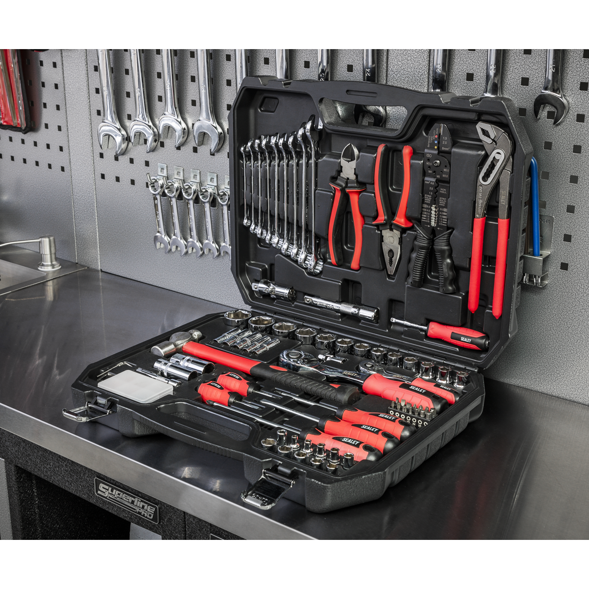 Sealey AK7400 Mechanic's Tool Kit 100pc - additional view 7