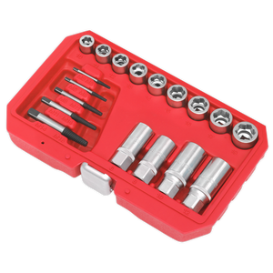 Sealey AK751 Premier Bolt, Stud & Screw Extractor Set 18pc - additional view 5