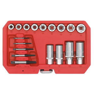 Sealey AK751 Premier Bolt, Stud & Screw Extractor Set 18pc - additional view 6