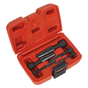 Sealey AK752 Double Edge Screw Extractor Set 5pc