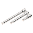 Sealey AK764 Premier Wobble/Rigid Extension Bar Set 1/2"Sq Drive 3pc