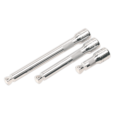 Sealey AK764 Premier Wobble/Rigid Extension Bar Set 1/2"Sq Drive 3pc