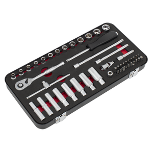 Sealey AK7920 Premier Platinum Socket Set 1/4"Sq Drive 49pc - additional view 4