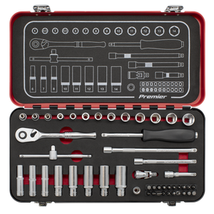 Sealey AK7920 Premier Platinum Socket Set 1/4"Sq Drive 49pc - additional view 10