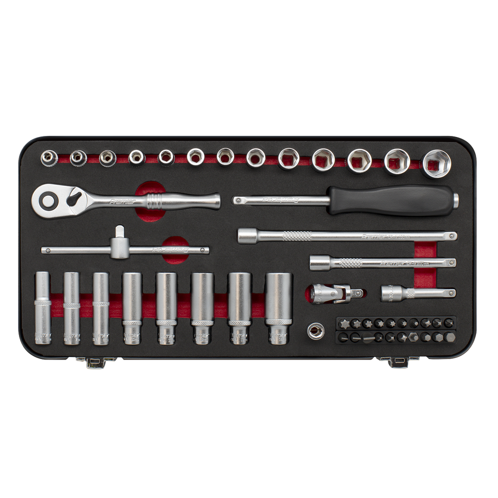 Sealey AK7920 Premier Platinum Socket Set 1/4"Sq Drive 49pc - additional view 3