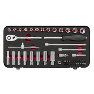 Sealey AK7920 Premier Platinum Socket Set 1/4"Sq Drive 49pc - additional view 3